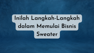 bisnis sweater